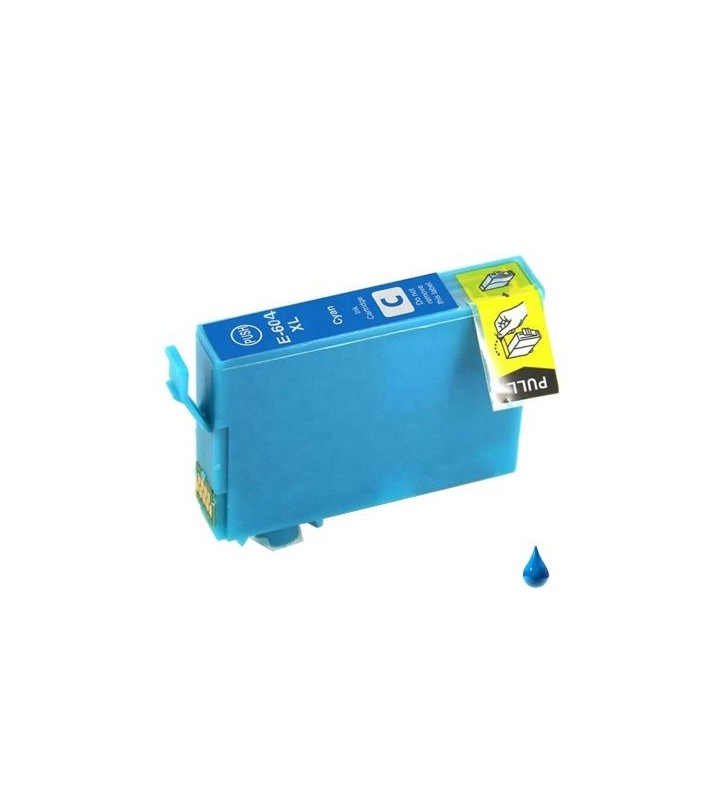 CARTUCCIA COMPATIBILE EPSON T604XL CIANO