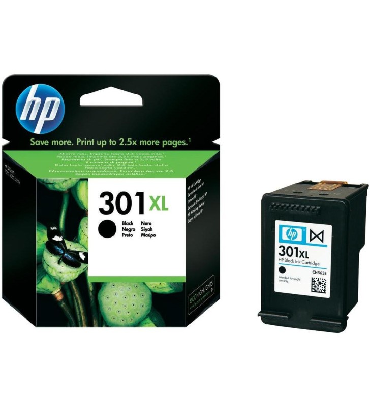 CARTUCCIA ORIGINALE HP CH563EE N.301XL NERO