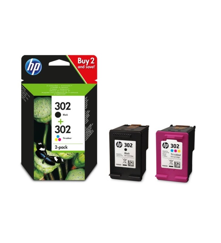 CARTUCCIA ORIGINALE HP X4D37AE N.302 MULTIPACK