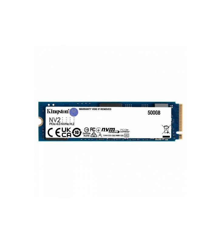 SSD KINGSTON 500GB NV2 M.2 NVME (SNV2S/500G)