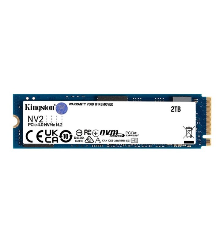 SSD KINGSTON 2 TB NV2 M.2 NVME (SNV2S/2000G)