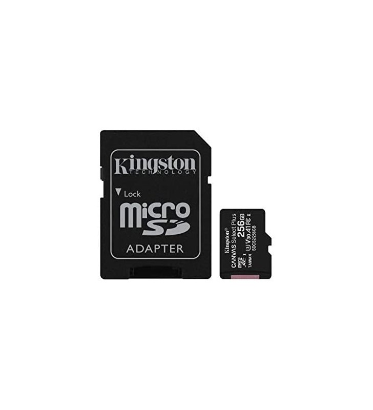 MICRO SD KINGSTON 256 GB CANVAS SELECT PLUS (SDCS2/256GB) CLASS 10