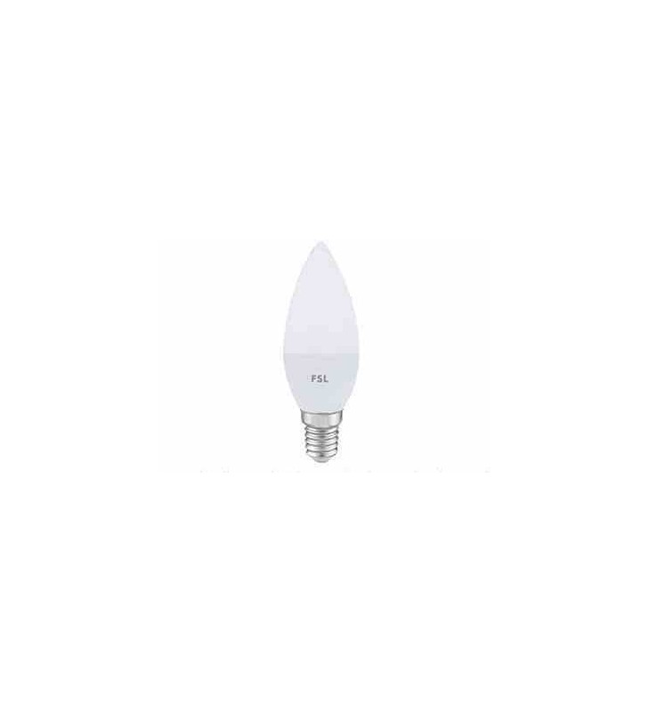 LAMPADA FLS LED CANDELA C37 E14 5.5W 3000K LUCE CALDA (FLC37B6W30K14)