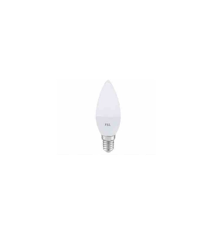 LAMPADA FLS LED OLIVA C37 E14 5.5W LUCE NATURALE (FLC37B6W40K14)