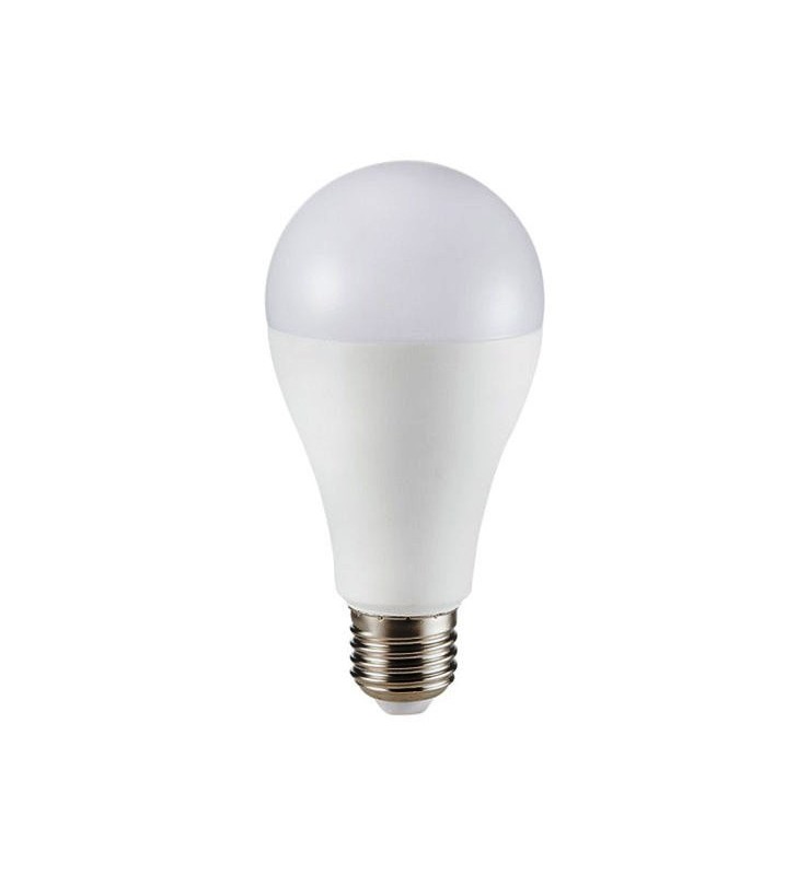 LAMPADINA A LED TERMOPLASTICO 15W E27 A65 200GR. 2700K (4453)