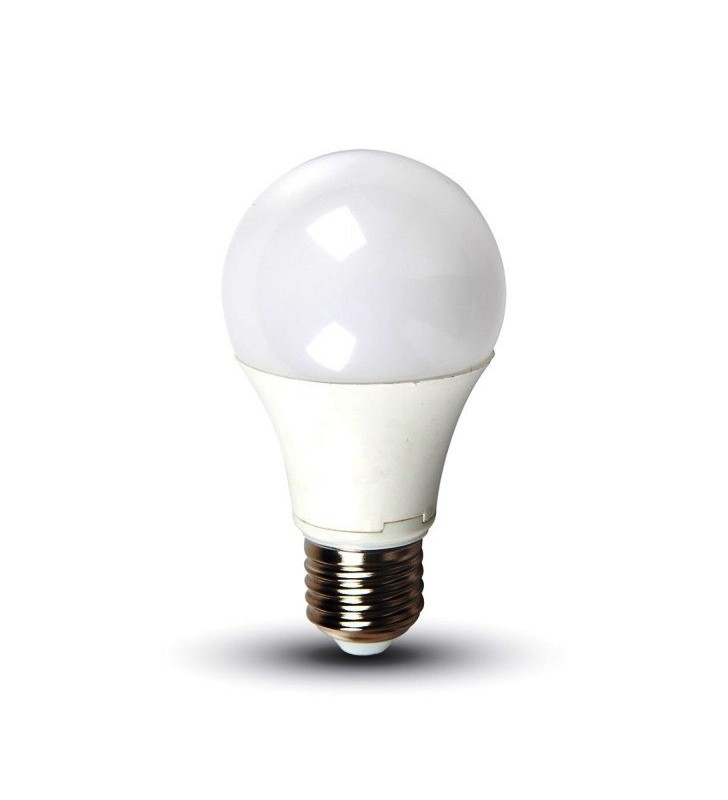 LAMPADINA V-TAC A LED THERMOPLASTICA 8.5W E27 A60 3000K (217260)