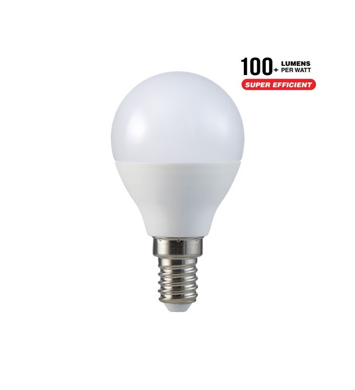 LAMPADINA V-TAC A LED BULBO 4.5W E14 P45 4000K (265)