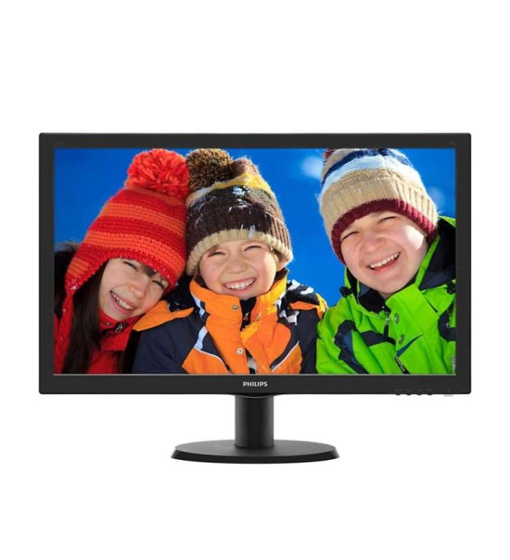 MONITOR PHILIPS 24" 243V5QHABA LED FULL HD MULTIMEDIALE