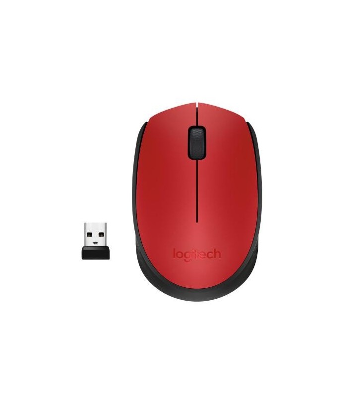 MOUSE LOGITECH M171 ROSSO USB WIRELESS (910-004641)