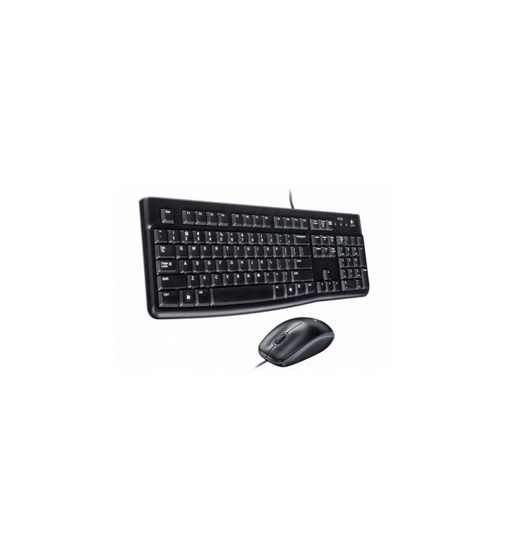 KIT LOGITECH MK120 TASTIERA + MOUSE NERA