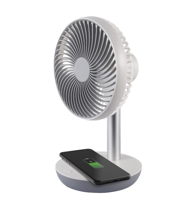 VENTILATORE DA TAVOLO ARDES CHARGY USB + CARICA INDUZIONE (AR5F04WC)