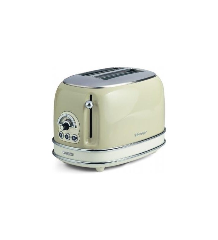 ARIETE TOASTER VINTAGE BEIGE (0155/03) - TOSTAPANE ELETTRICO IN METALLO