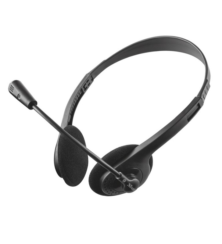 TRUST PRIMO (21665) - CUFFIE ON-EAR CON MICROFONO IDEALI PER CHAT