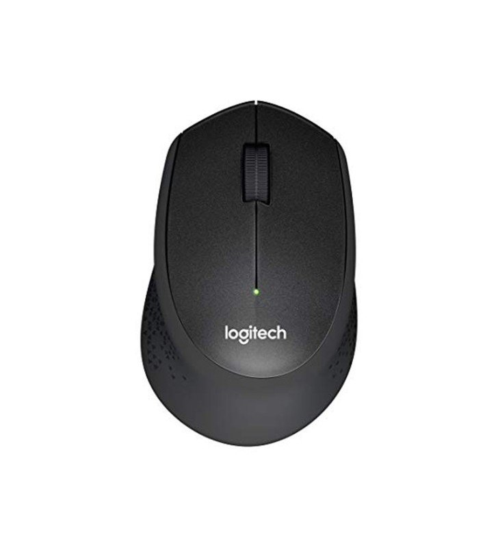 MOUSE LOGITECH M330 Silent Plus - WIRELESS BLACK 910-004909