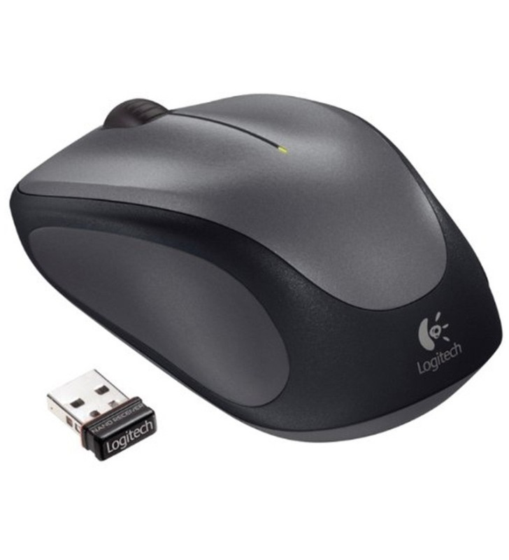 MOUSE LOGITECH M235 910-002201 SILVER - BLACK WIRELESS