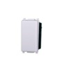 ETTROIT DEVIATORE UNIPOLARE BASCULANTE 16A - SERIE STARLIGHT - BIANCO (EV0801) Compatibile Vimar Plana