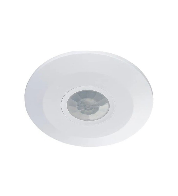 V-TAC VT-8027 (BIANCO) - SENSORE DI MOVIMENTO E CREPUSCOLARE A SOFFITTO - RILEVAZIONE 8 METRI - IP20