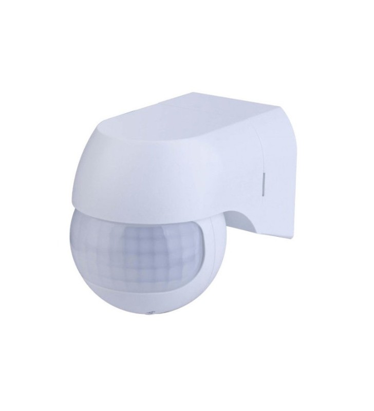 V-TAC VT-8028 (BIANCO) - SENSORE DI MOVIMENTO E CREPUSCOLARE - RILEVAZIONE 12 METRI - IP44