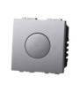 ETTROIT INTERRUTTORE TOUCH 2 POSTI 16A - SERIE SPACE - GRIGIO (LG1401) Compatibile BTicino Living