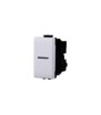 ETTROIT INTERRUTTORE ASSIALE UNIPOLARE - SERIE SOLAR - BIANCO (MT0501) Compatibile BTicino Matix