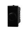 ETTROIT REGOLATORE DIMMER 100-1000W ON/OFF - SERIE MOON - NERO (AN1301) Compatibile BTicino Axolute