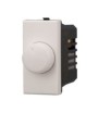 ETTROIT REGOLATORE DIMMER 100-1000W ON/OFF - SERIE MOON - BIANCO (AB1301) Compatibile ABB Axolute