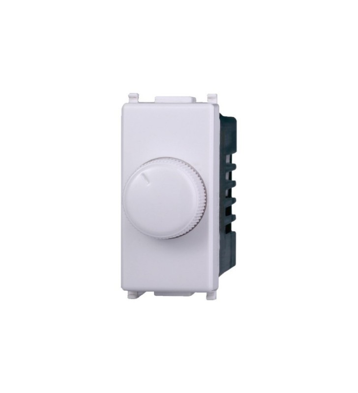 ETTROIT REGOLATORE DIMMER 100-1000W ON/OFF - SERIE STARLIGHT - BIANCO (EV1301) Compatibile Vimar Plana