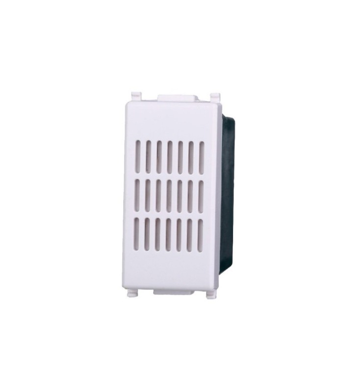 ETTROIT MODULO SUONERIA 6A 220V - SERIE STARLIGHT - BIANCO (EV1601) Compatibile Vimar Plana