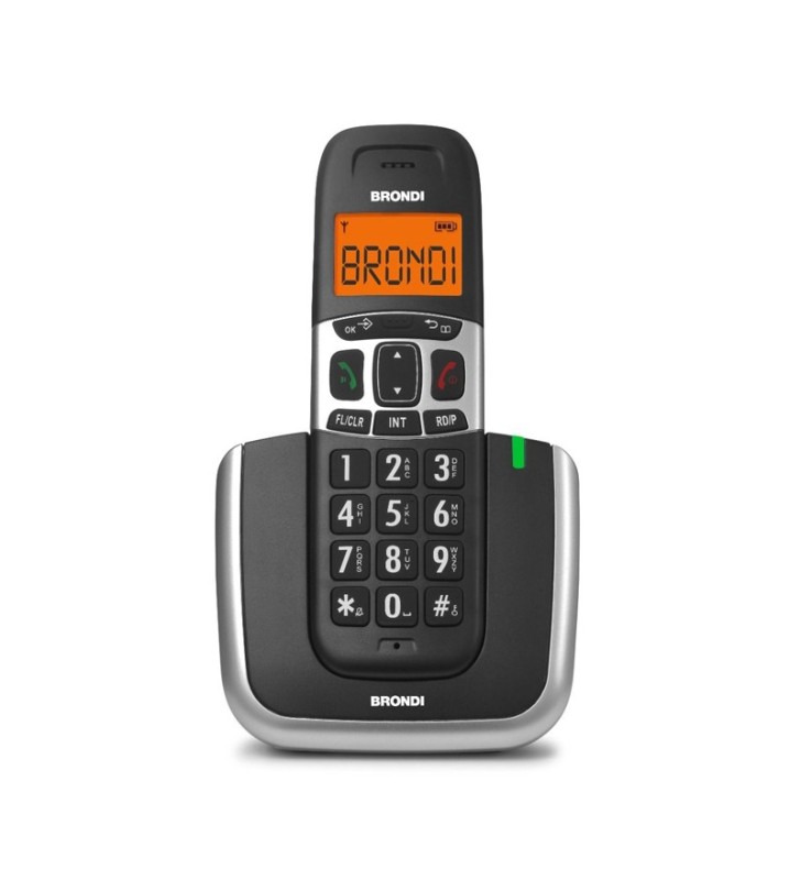 BRONDI BRAVO PLATINUM (NERO) - TELEFONO CORDLESS