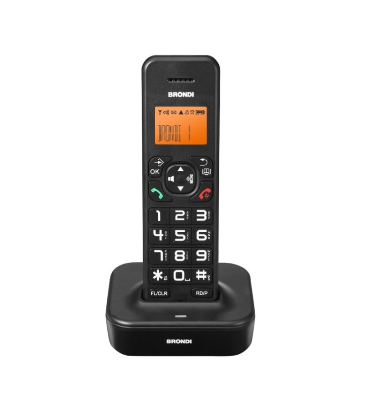 BRONDI BRAVO STAR (NERO) - TELEFONO CORDLESS