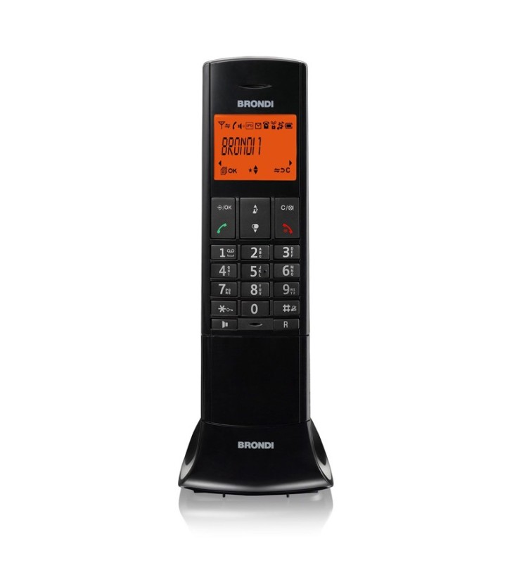 BRONDI LEMURE (NERO) - TELEFONO CORDLESS