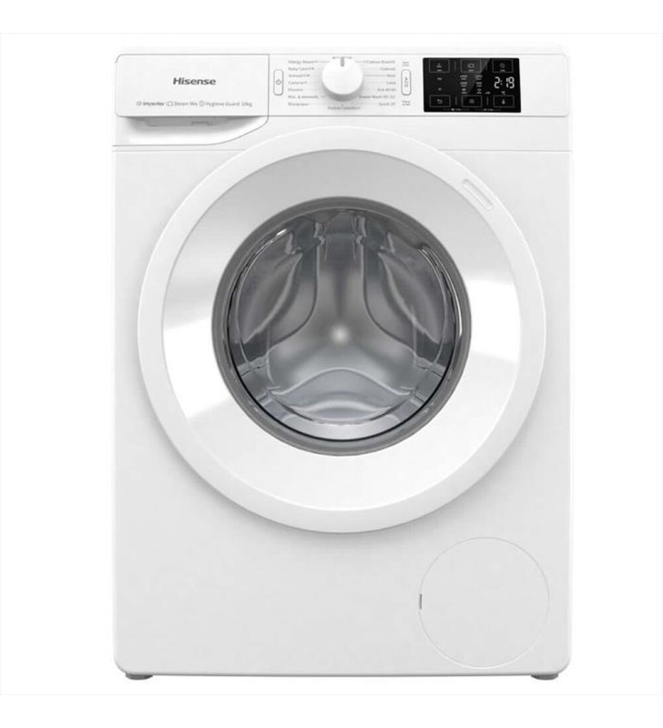 LAVATRICE HISENSE WFGE101439VM 10KG INVETER 1400 GIRI VAPORE CLASSE E. A