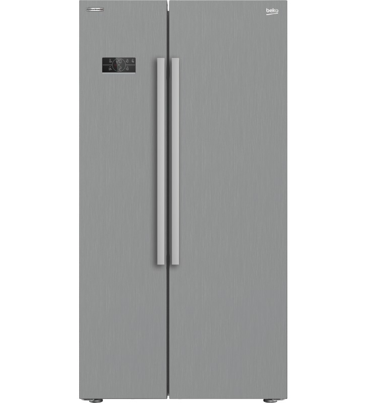 FRIGO BEKO GN163130PTN - SIDE BY SIDE - NO FROST - 640LT - CL. E. A++/F INOX 91CM