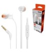 JBL Auricolari in-ear T110 Jack 3.5mm White