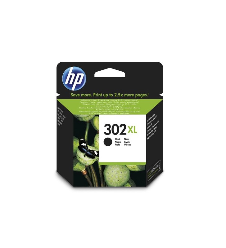 HP 302XL BLACK (F6U68AE) - CARTUCCIA ORIGINALE AD ALTA EFFICIENZA