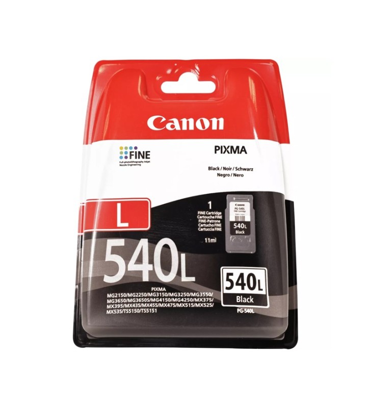 CANON PG-540L BLACK (5224B001) - CARTUCCIA ORIGINALE AD ALTA EFFICIENZA