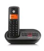 TELEFONO CORDLESS MOTOROLA E211 CON SEGRETERIA NERO