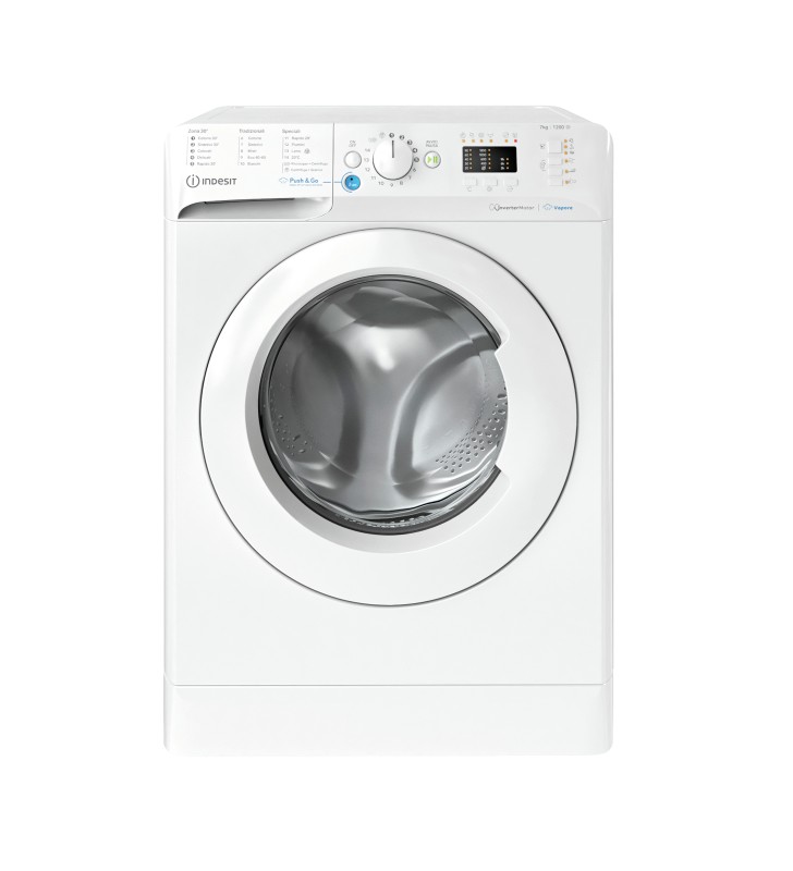 LAVATRICE INDESIT BWSA 7125X WV IT - 7KG SLIM INNEX VAPORE B 1200GIRI