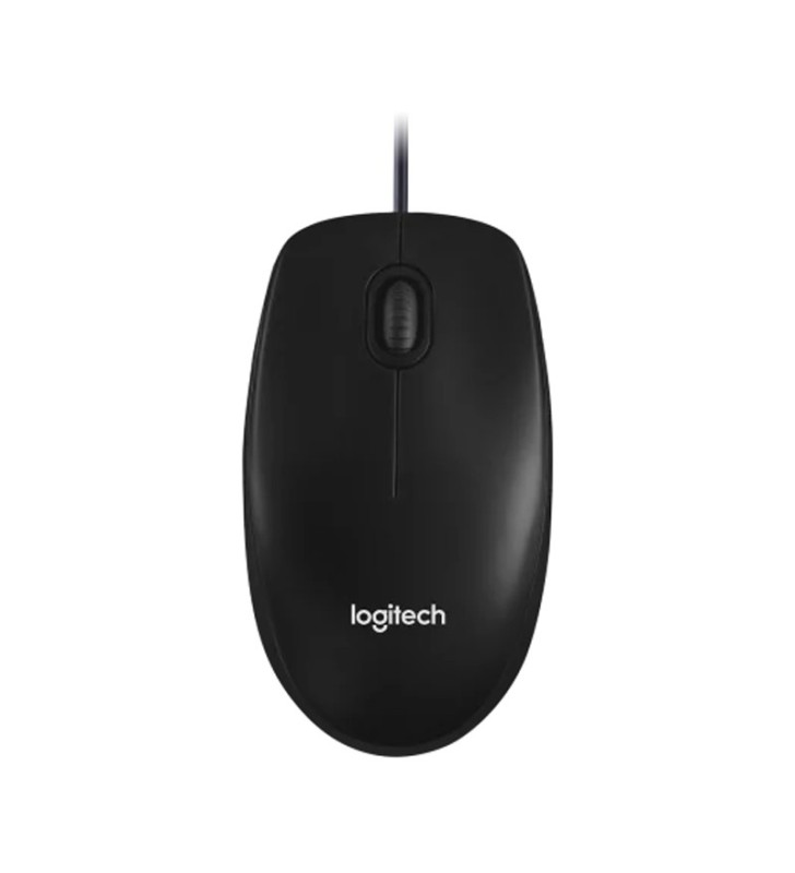 LOGITECH M100 (910-006652) - MOUSE WIRED - BLACK