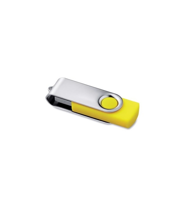 PEN DRIVE 8GB GIALLA BULK - IDEALE PER SERIGRAFIA - USB