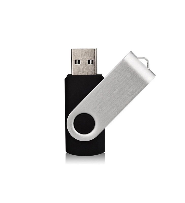 PEN DRIVE 8GB NERA BULK - IDEALE PER SERIGRAFIA - USB