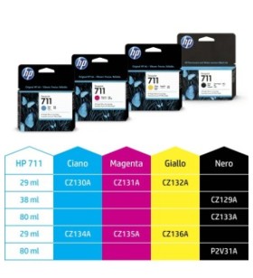 HP CZ129A N711 INK JET NERO