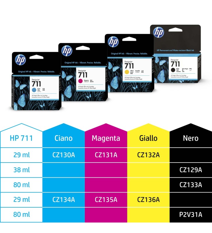 HP CZ129A N711 INK JET NERO