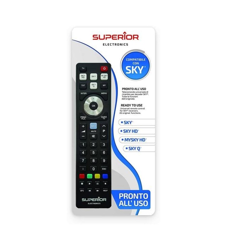 Superior Telecomando Universale SKY / SKY HD / MYSKY HD / SKY Q SH