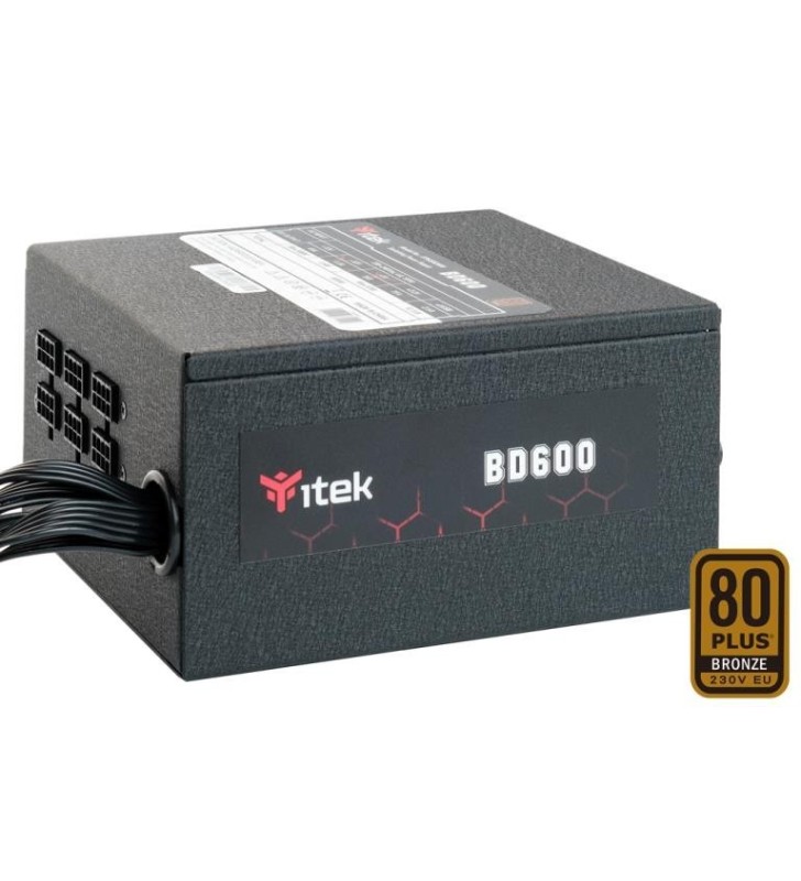 ALIM. ITEK BD600 600 WATT (ITPSEBD600) 80 PLUS EU BRONZE