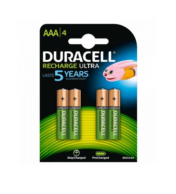 BATTERIE DURACELL RICARICABILI MINISTILO DX2400 900MAH CONF. 4PZ