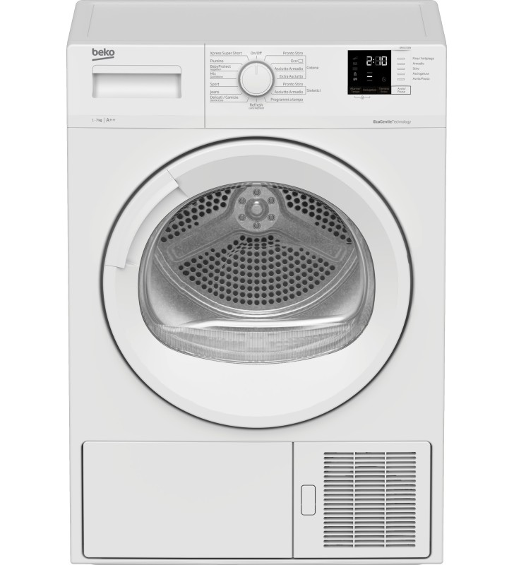 ASCIUGATRICE BEKO DRXS722W 7KG SLIM A++