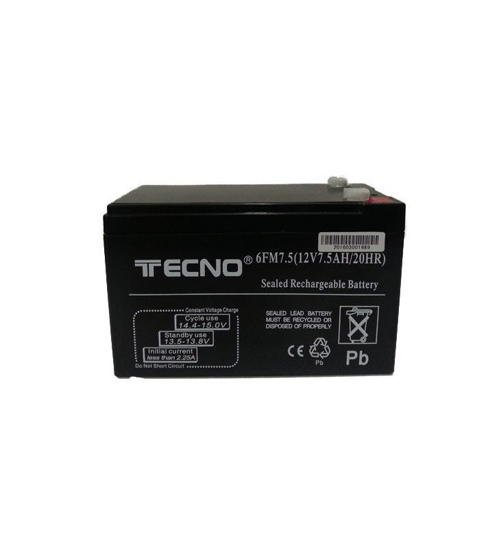 BATTERIA PER UPS AL PIOMBO 12V 7.5A