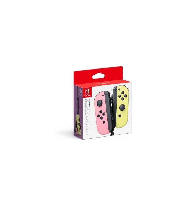 Switch Joy-Con Coppia Controller Rosa Pastello / Giallo Pastello