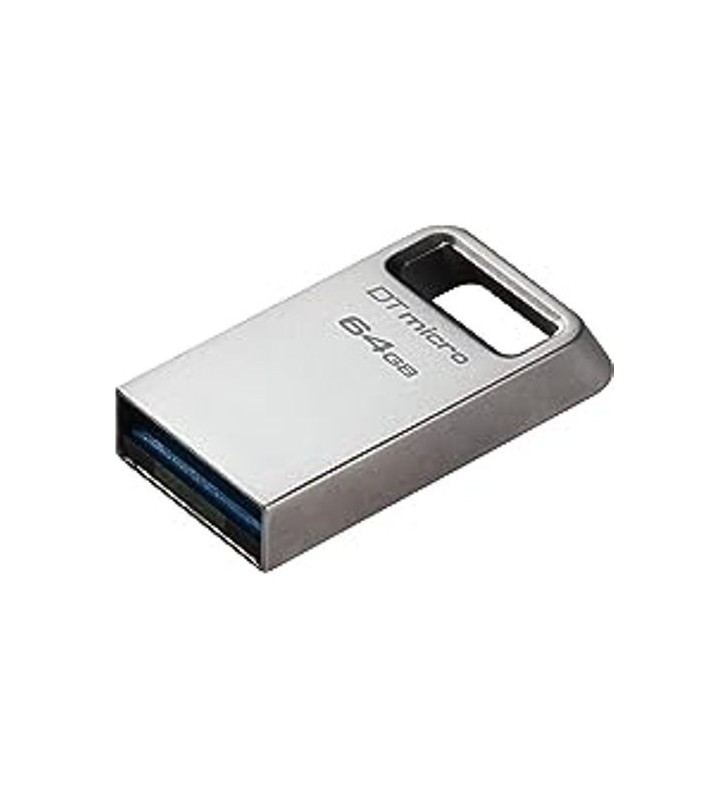 PEN DRIVE KINGSTON 64GB DTMC3G2/64GB USB 3.2 - DATATRAVELER MICRO METAL